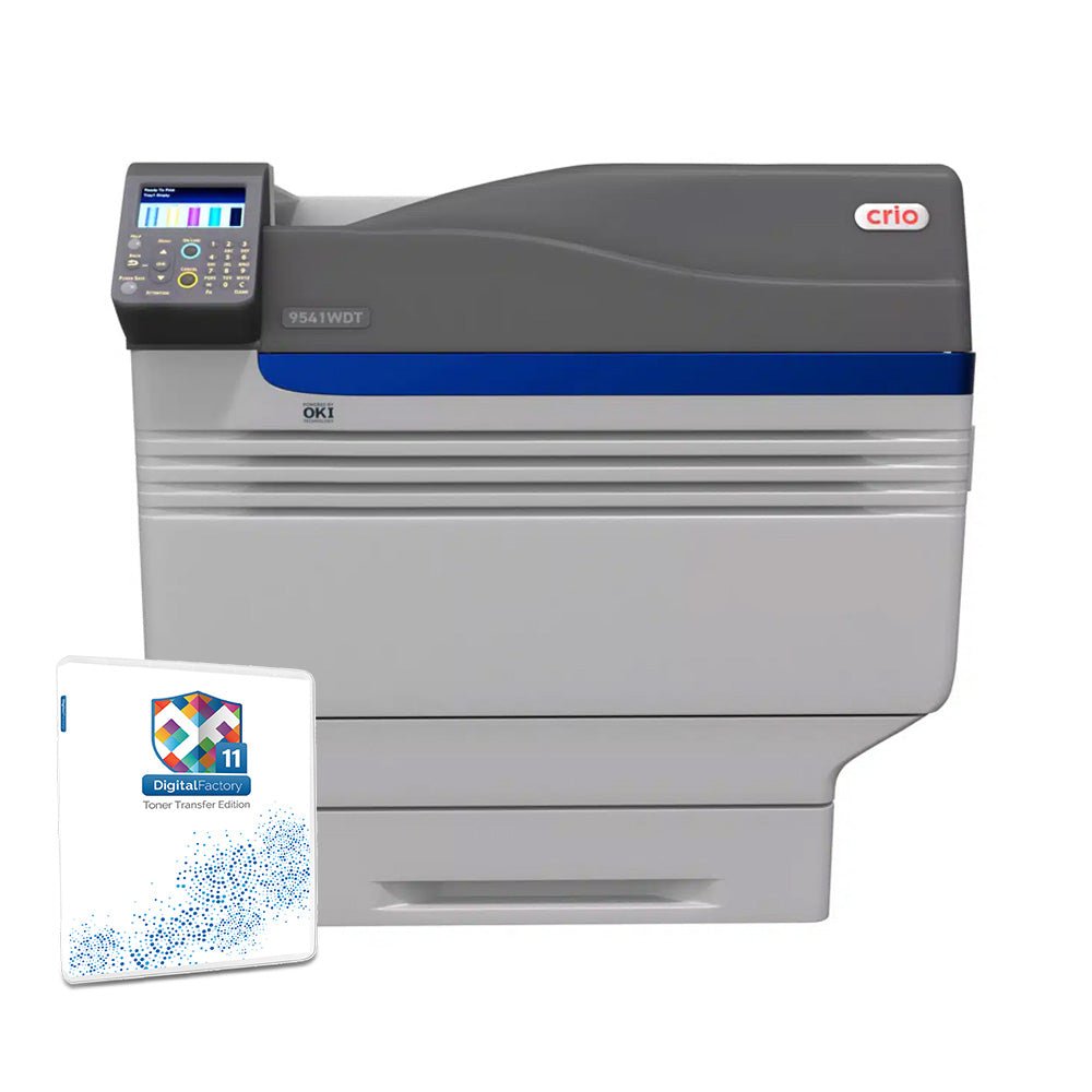 Crio 9541WDT White Toner Laser DTF Printer with RIP Software - HeatPressNation