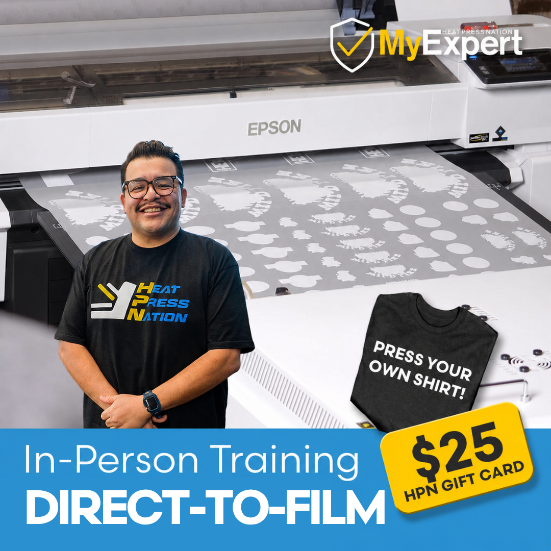 MyExpert In-Person DTF Workshop - JULY 25 - SoCal