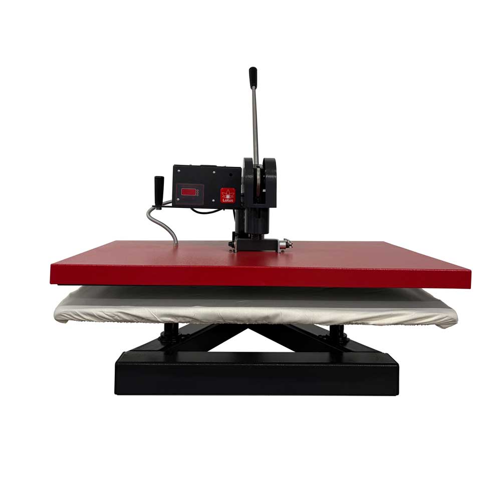 LTS 105 XL Manual Swing-Away, 90 x 40 cm - Lotus LTS 100 Series XL Manual Heat Press