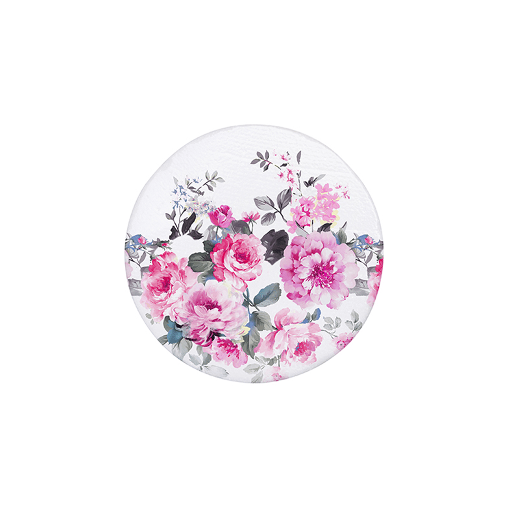 HPN SubliCraft Round Sublimation Marble Coaster with Cork - HeatPressNation