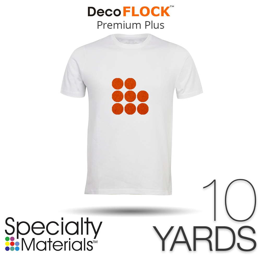 Flock Heat Transfer Vinyl - DecoFlock Premium - Creative Craft Vinyl