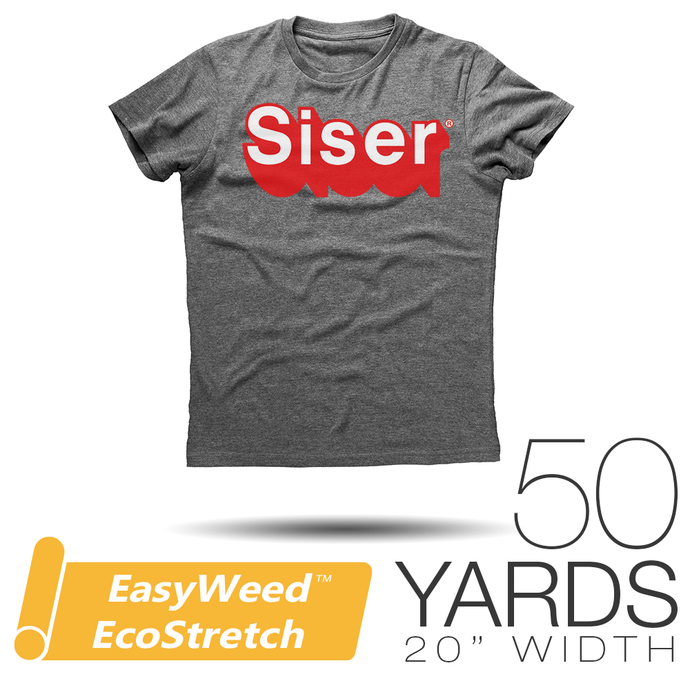 Siser EASYWEED ECOSTRETCH Heat Transfer Vinyl - 20 x 50 Yards