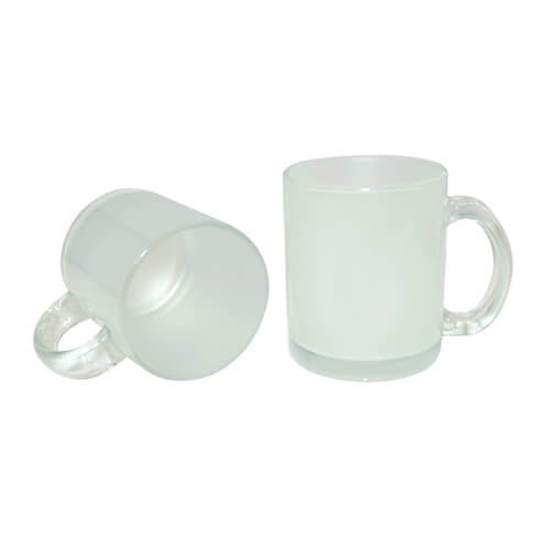 HPN SubliCraft Frosted glass mug 330 ml Sublimation Thermal Transfer