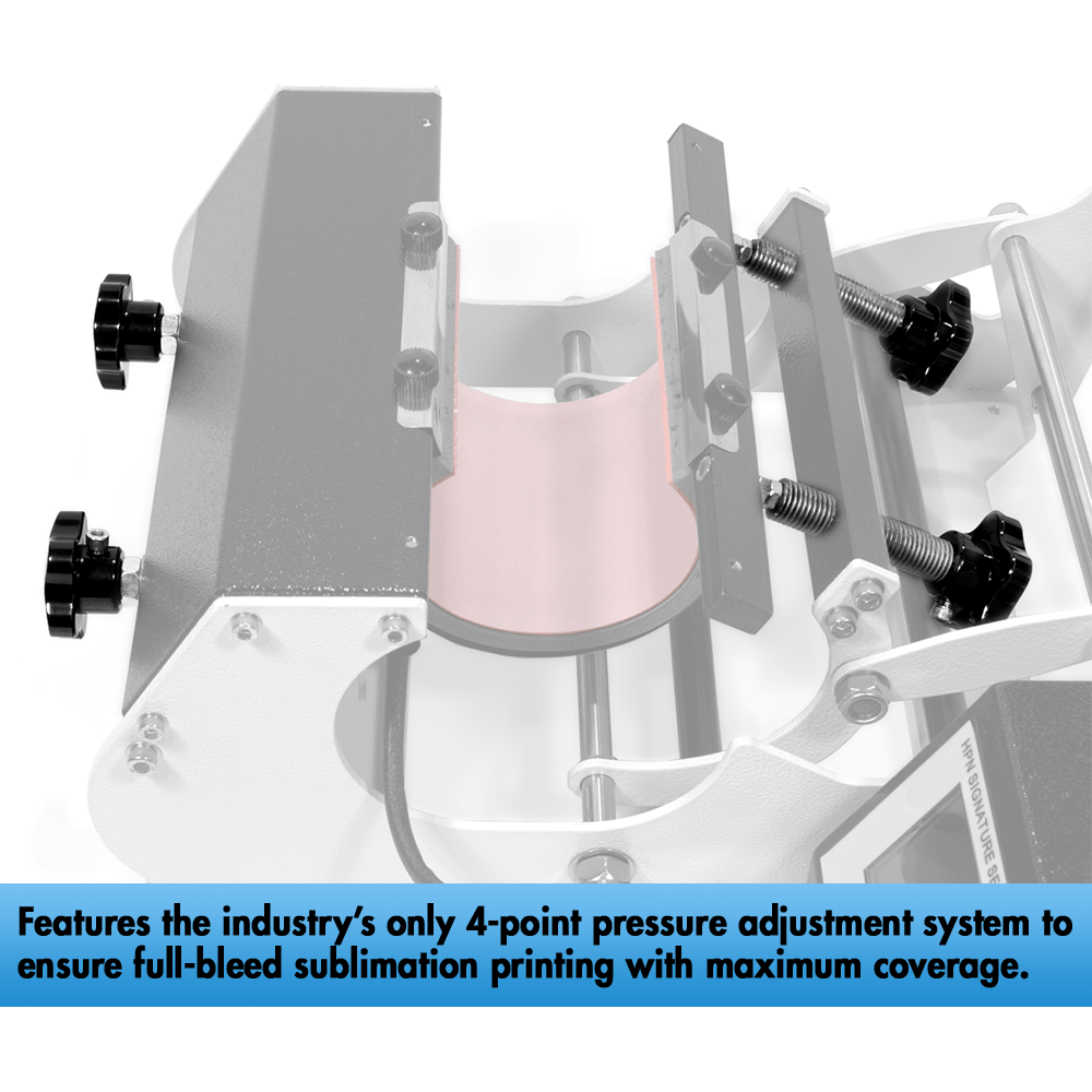 HPN Signature Series 3 - in - 1 Automated Sublimation Mug and Tumbler Press - HeatPressNation