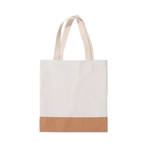 HPN SubliCraft Shopping bag 36 x 39 cm made of linen and cork for sublimation