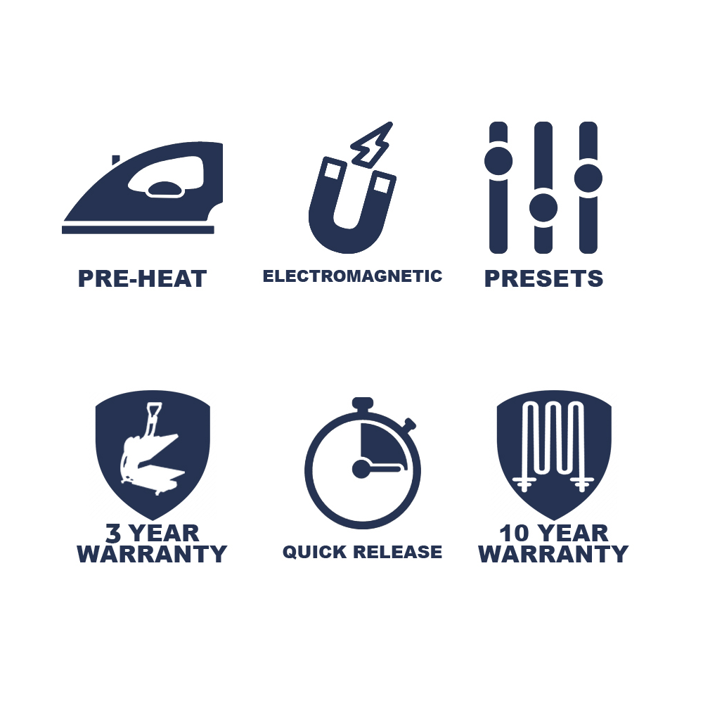 Sefa e-Clam Pro 40cm x 50cm Heat Press