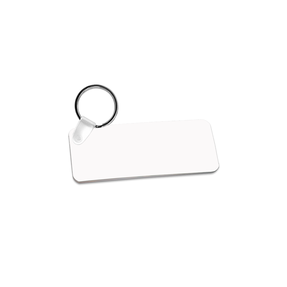 Unisub Sublimation Blank Aluminum Key Tag, 2-Sided 1.6 x 2.25 Rectangle  #5995 (5 Pack)