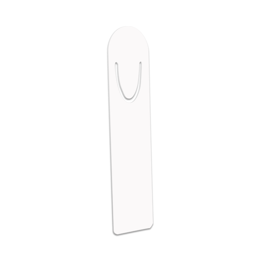 Unisub 1.25" x 5" Sublimation Aluminum Bookmark - HeatPressNation