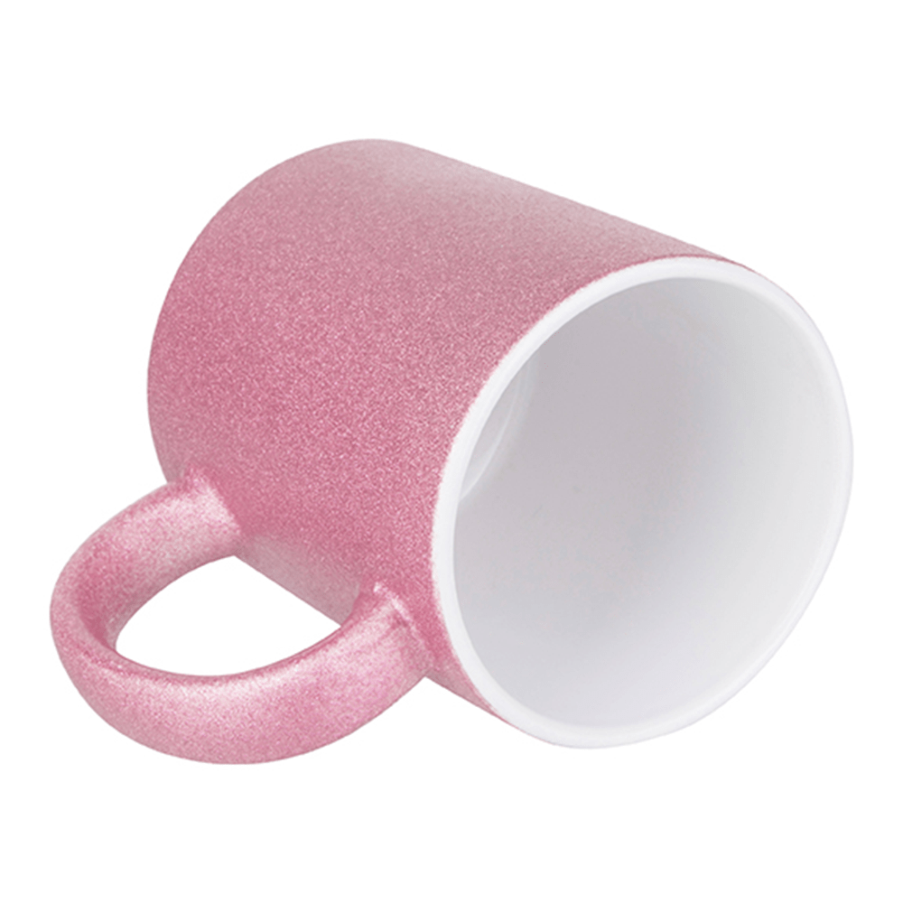 HPN SubliCraft 11 oz. Glitter Sublimation Ceramic Mug - 12 per case - HeatPressNation