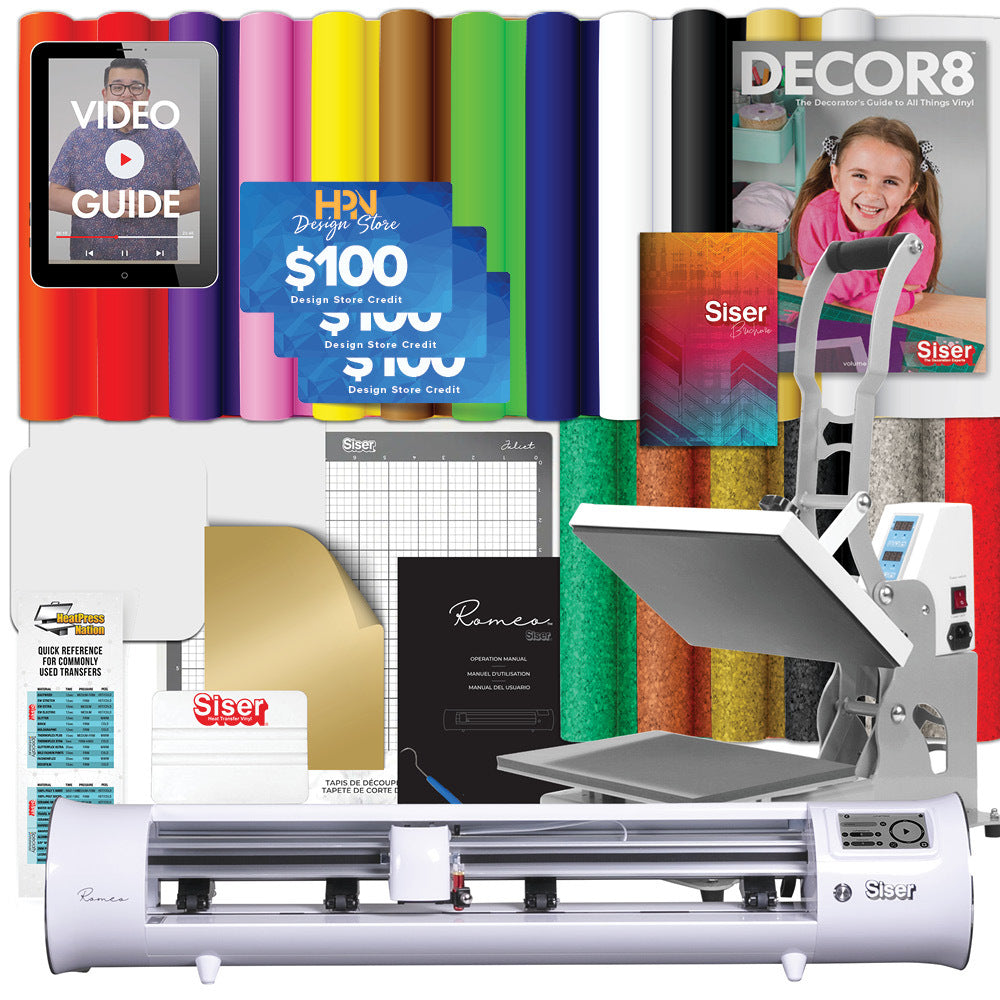 Siser Juliet 12 Cutter  Starter Kit with Free Supplies!