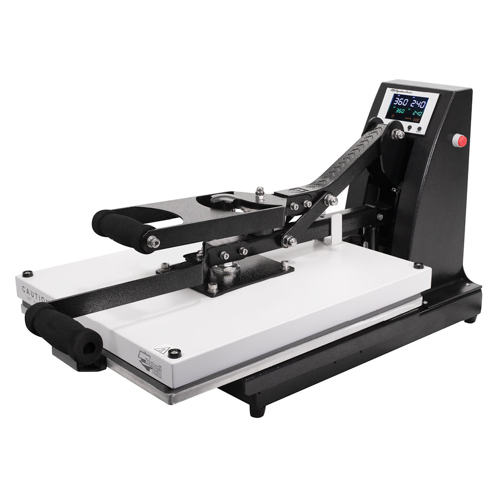 Auto Open 16x20 inch Clamshell Heat Press Machine with Slide Out Function  Heavy
