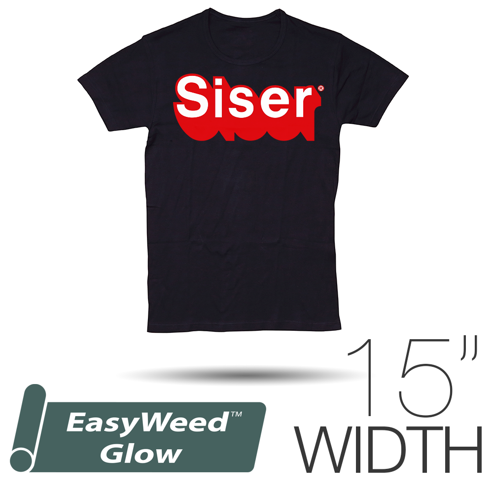 Siser EasyWeed Glow In the Dark 81 Heat Transfer Vinyl - 12 Width 25 Yard