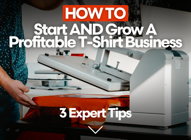 How To Start AND Grow A Profitable T-Shirt Business