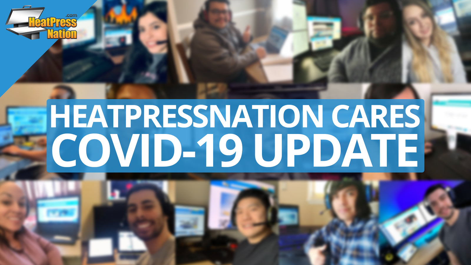 HeatPressNation Cares: Free Shipping & COVID-19 Update - HeatPressNation