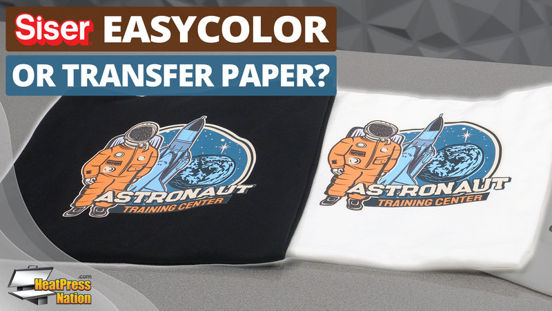 Siser EasyColor DTV Inkjet Printable Heat Transfer Craft Vinyl Roll - 20 x  10