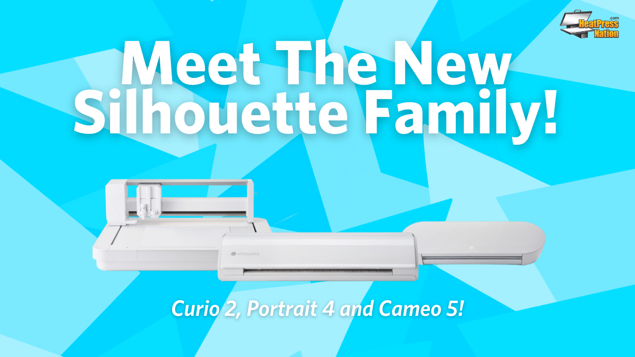 Meet The New Silhouette Family: Curio 2, Portrait 4 and Cameo 5