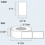 Uninet Die Cut High Gloss Paper for IColor 200 / 250