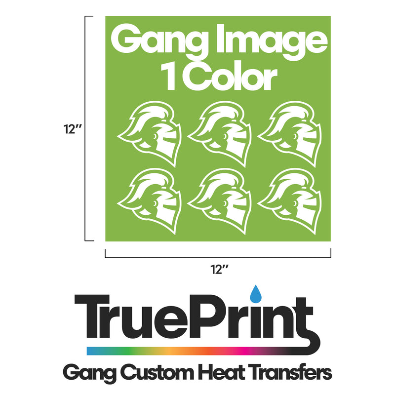 HPN TruePrint Screen Print Gang Custom Heat Transfers