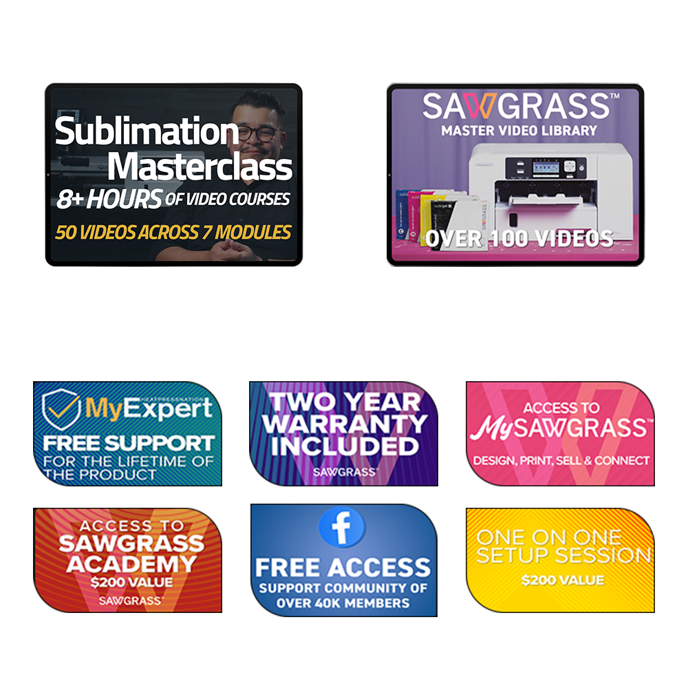 Sawgrass Virtuoso SG1000 Sublijet Sublimatieprinter Starter Kit 