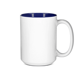 HPN ORCA Premium 15 oz. Two Tone Sublimation Ceramic Mug - 36 per Case