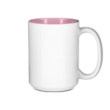 HPN ORCA Premium 15 oz. Two Tone Sublimation Ceramic Mug - 36 per Case