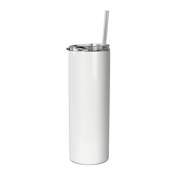 HPN SubliCraft 20 oz. Sublimation Stainless Steel Skinny Tumbler with Straw