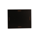 ChromaLuxe 10" x 8" Sublimation MDF Photo Panel w/ Kickstand - Gloss White/Black Back - HeatPressNation