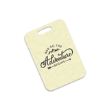 Unisub 4" x 2.75" Sublimation Aluminium Bag Tag - 2 Sided Semi Gloss White - HeatPressNation