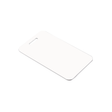 Unisub 3.5" x 1.75" Sublimation Aluminum Bag Tag - 2 Sided Semi Gloss White - HeatPressNation