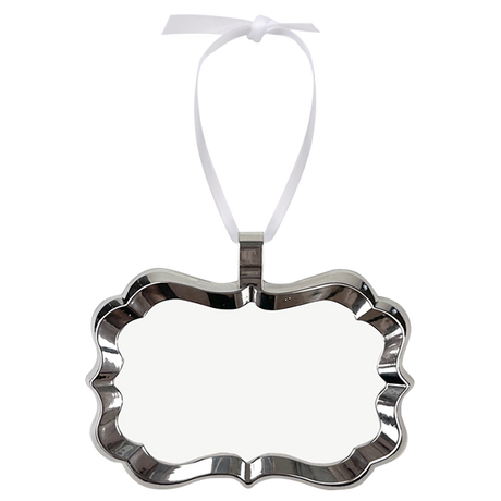 Unisub 4.33" x 2.95" Framed Benelux Sublimation Ornament - HeatPressNation