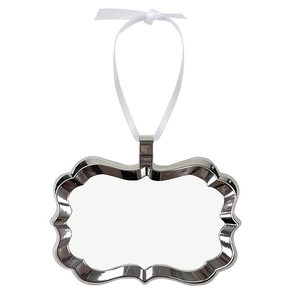 Unisub 4.33" x 2.95" Framed Benelux Sublimation Ornament - HeatPressNation