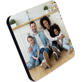 Unisub 3.78" x 3.78" Sublimation MDF Square Premium Coaster with Cork Back - HeatPressNation