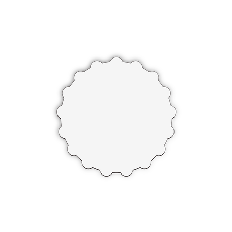 Unisub 3.63" Diameter Bottle Cap Sublimation Hardboard Coaster - HeatPressNation
