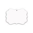 Unisub 3.95" x 2.855" Sublimation Acrylic Creative Border Ornament - Benelux - HeatPressNation