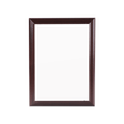 Unisub 7" x 5" Ogee Sublimation MDF Plaque - Cherry Edge - Gloss White/Black Back - HeatPressNation