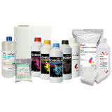 DTF Station Supply Bundle with Chroma Inks - 13.78" Quick Glide Roll