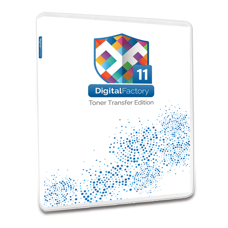 Digital Factory Toner Transfer Edition RIP Software Version 11 for Crio and OKI White Toner Printers