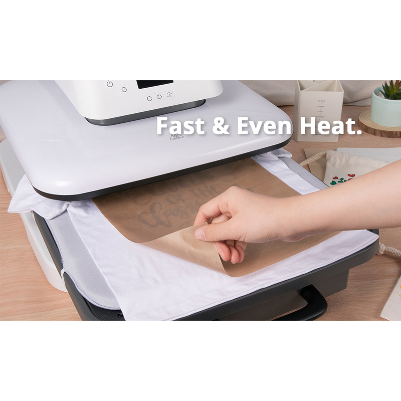 LOKLiK by HTVRont ImPress Auto 15" x 15" Heat Press - White