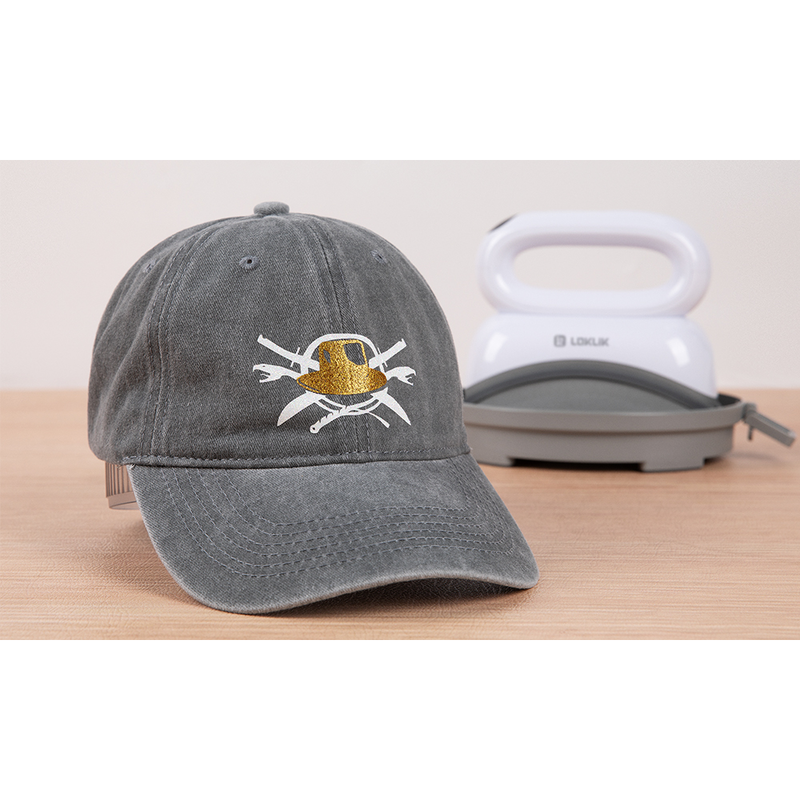 LOKLiK by HTVRont ImPress Hat Heat Press - White