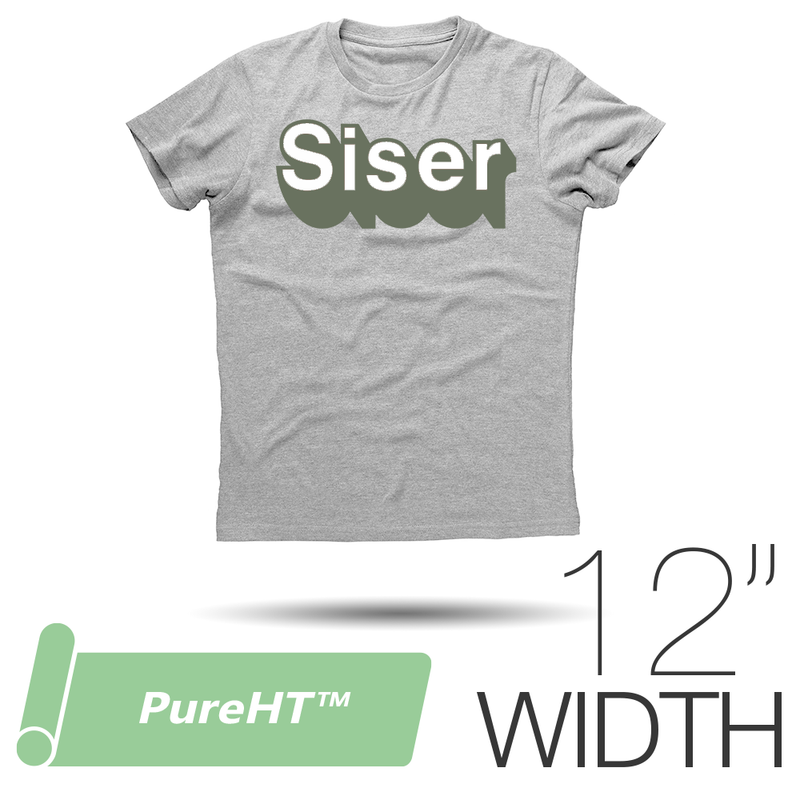 Siser PureHT Heat Transfer Vinyl - 12" Width