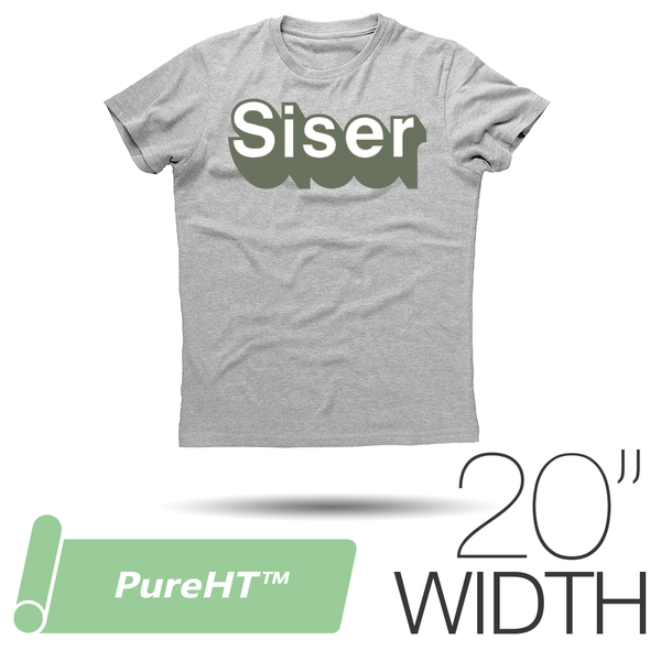 Siser PureHT Heat Transfer Vinyl - 20" Width