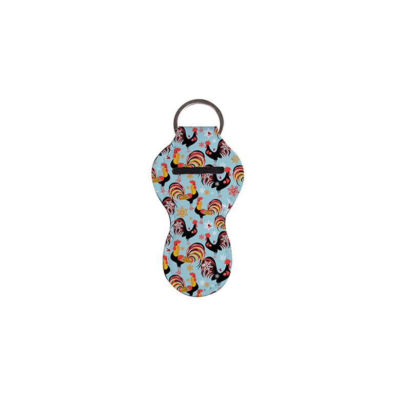 Sublimation Chapstick Holder Keychain