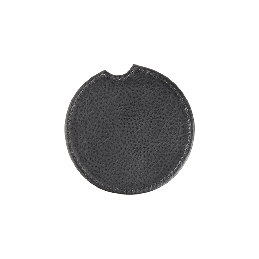HPN SubliCraft 2.5" Round Sublimation PU Leather Car Coaster - HeatPressNation