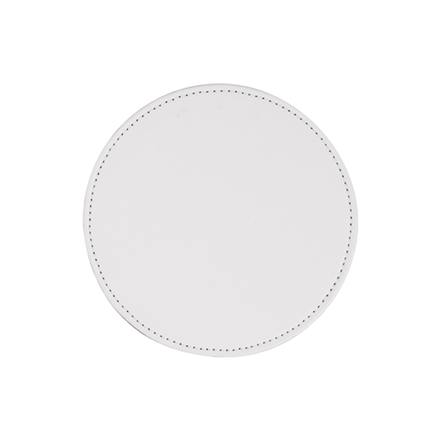 HPN SubliCraft 3.75" Round Sublimation PU Leather Coaster - HeatPressNation