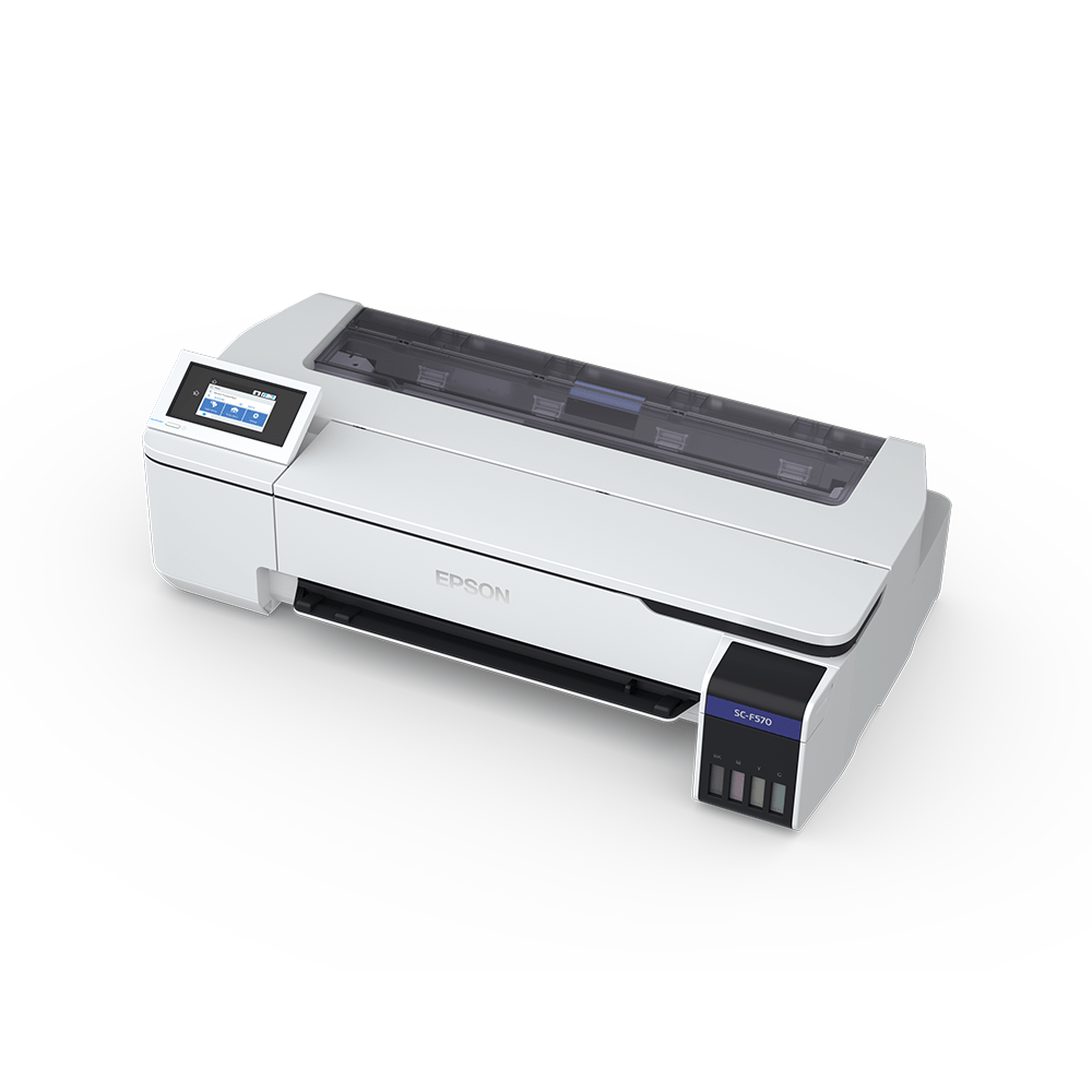 Epson SureColor F570 24" Pro Sublimation Printer 8 - in - 1 Mug Press and 16" x 20" Swing Away Press Bundle - HeatPressNation