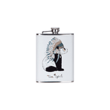 HPN SubliCraft 8 oz. Stainless Steel Flask with Sublimation PU Cover - HeatPressNation