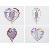 HPN SubliCraft Heart Sublimation Aluminum Wind Spinner - HeatPressNation