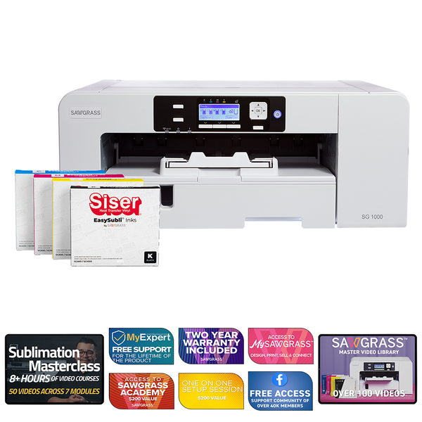 Sawgrass Virtuoso SG1000 Complete Siser EasySubli Printer Kit