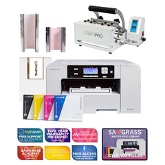 Sawgrass SG500 Sublijet Sublimation Printer with CraftPro Mug and Tumbler Press
