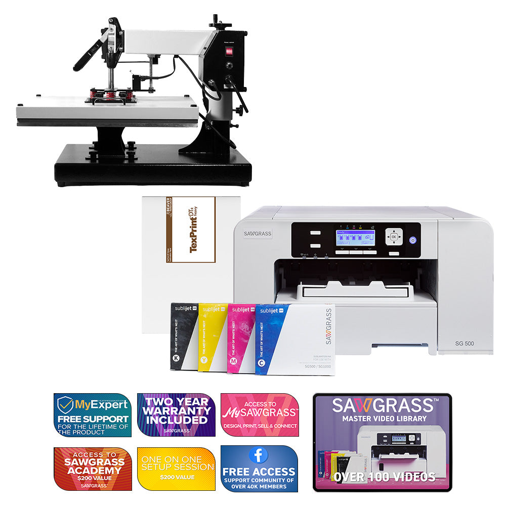 Sawgrass SG500 Sublijet Sublimation Printer with Signature Series